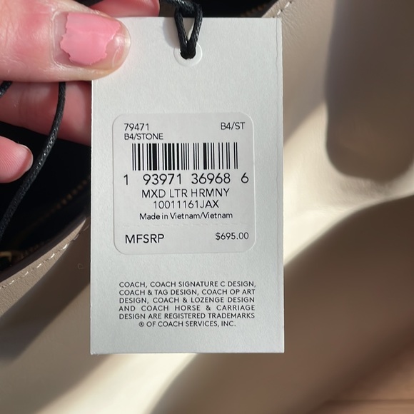 Coach Handbag - Picture 7 of 9